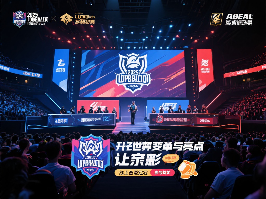 2025LOL世界赛震撼来袭，全球电竞盛宴不容错过！